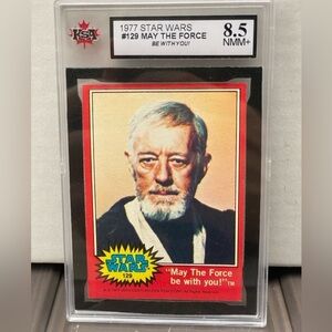 1977 Star Wars #129 May The Force Be With You KSA 8.5 FRESHLY GRADED NOT PSA
